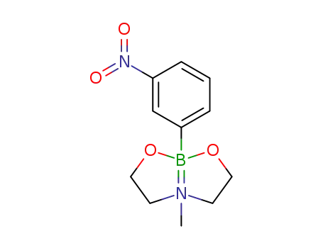 (N-B)-Perhydro-2-(3-nitrophenyl)-6-methyl-1,3-dioxa-6-aza-2-boracine