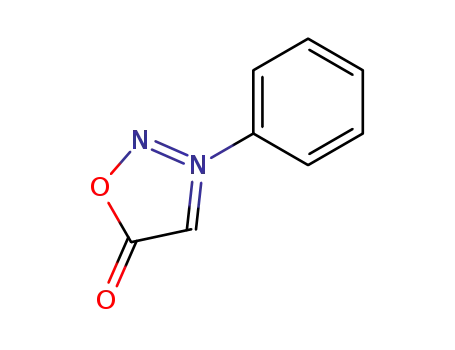 1,2,3-Oxadiazolium,2,5-dihydro-5-oxo-3-phenyl-,innersalt(9CI)