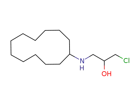 1-Chloro-3-cyclododecylamino-propan-2-ol