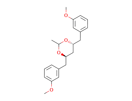 (4R,6R)-4,6-Bis-(3-methoxy-benzyl)-2-methyl-[1,3]dioxane