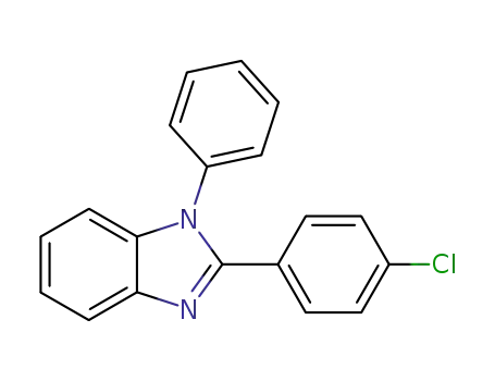 1H-Benzimidazole, 2-(4-chlorophenyl)-1-phenyl-