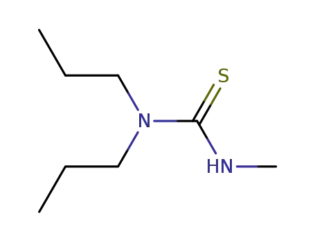 Molecular Structure of 32900-03-1 (Thiourea, N'-methyl-N,N-dipropyl-)