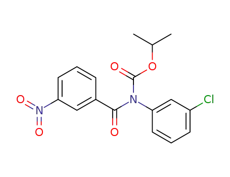 (3-Chloro-phenyl)-(3-nitro-benzoyl)-carbamic acid isopropyl ester