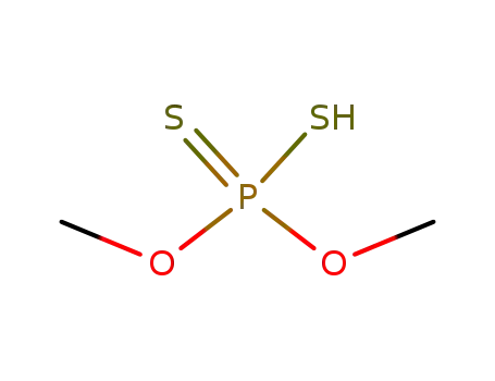 Molecular Structure of 756-80-9 (Dimethylphosphorodithioate)