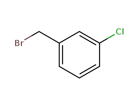 Molecular Structure of 766-80-3 (3-Chlorobenzyl bromide)