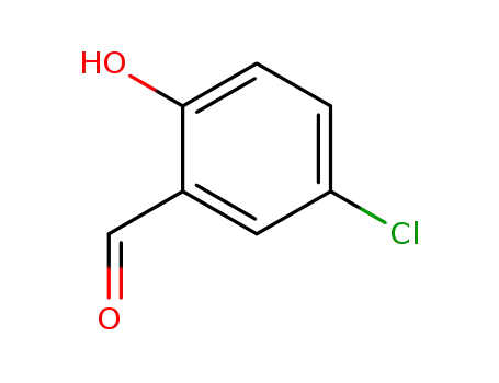Molecular Structure of 635-93-8 (5-Chlorosalicylaldehyde)