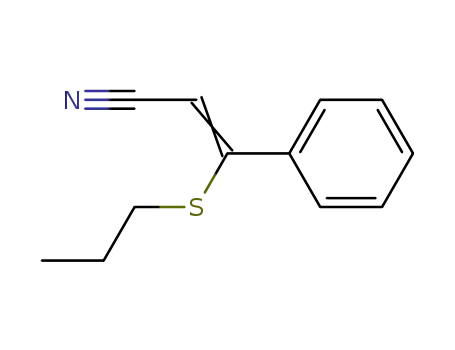 3-propylthio-3-phenylacrylonitrile