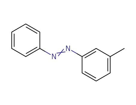 Molecular Structure of 17478-66-9 (Diazene, (3-methylphenyl)phenyl-)