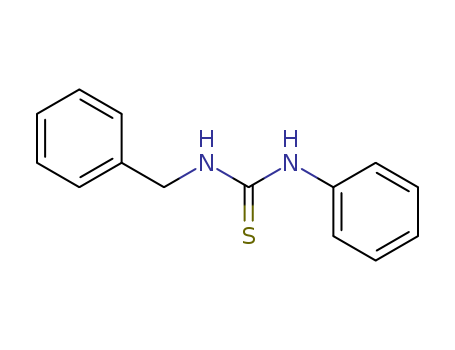 Thiourea,N-phenyl-N'-(phenylmethyl)-(726-25-0)