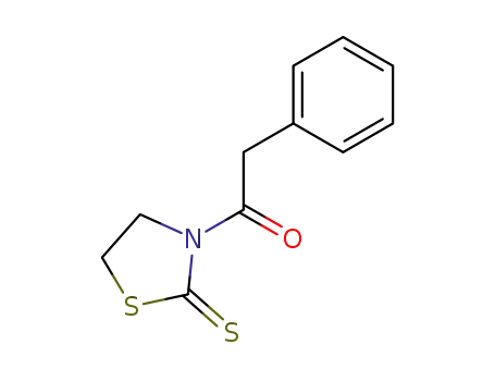 2-phenyl-1-(2-thioxothiazolidin-3-yl)ethan-1-one