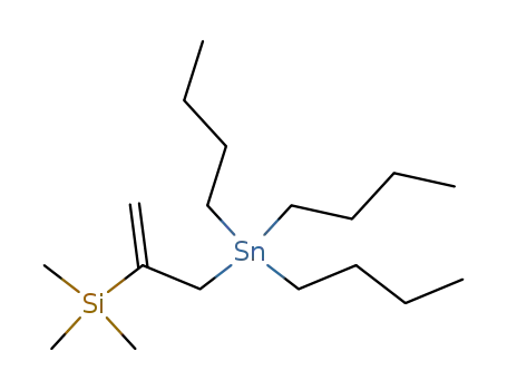 (2-trimethylsilylprop-2-en-1-yl)tributylstannane