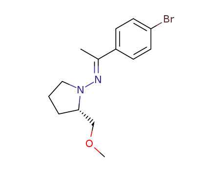 [1-(4-Bromo-phenyl)-eth-(E)-ylidene]-((S)-2-methoxymethyl-pyrrolidin-1-yl)-amine