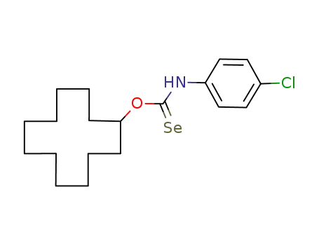 O-cyclododecyl-N-(4-chlorophenyl)selenocarbamate