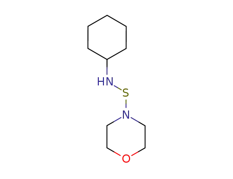N-Cyclohexyl-S-morpholin-4-yl-thiohydroxylamine