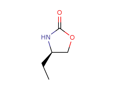 Molecular Structure of 98974-04-0 ((4R)-4-Ethyl-2-oxazolidinone)