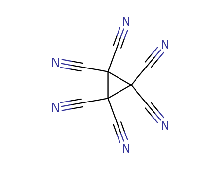 Molecular Structure of 139952-06-0 (Cyclopropanehexacarbonitrile)