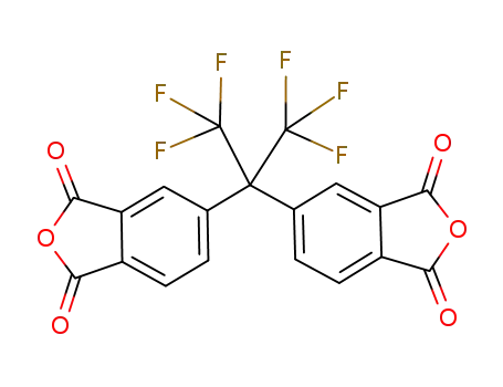 4,4'-(Hexafluoroisopropylidene)diphthalic anhydride; 2,2-Bis(3,4-anhydrodicarboxyphenyl)hexafluoropropane; 6FDA
