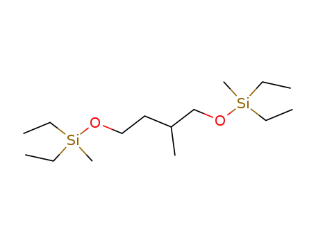 Molecular Structure of 105746-99-4 (4,9-Dioxa-3,10-disiladodecane, 3,10-diethyl-3,6,10-trimethyl-)