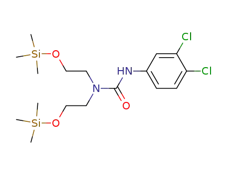 N'-(3,4-Dichlorophenyl)-N,N-bis<2-(trimethylsiloxy)ethyl>urea