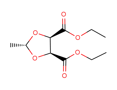 (2S,4R,5S)-2-Methyl-[1,3]dioxolane-4,5-dicarboxylic acid diethyl ester