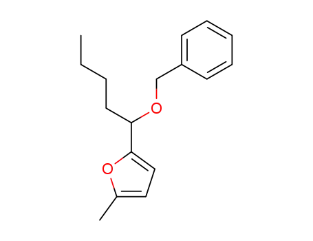 2-(1-Benzyloxy-pentyl)-5-methyl-furan
