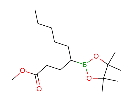4-(4,4,5,5-Tetramethyl-[1,3,2]dioxaborolan-2-yl)-nonanoic acid methyl ester
