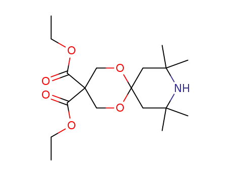 1,5-dioxa-3,3-bis(ethoxycarbonyl)-8,8,10,10-tetramethyl-9-azaspiro<5.5>undecane