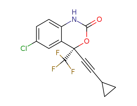 Molecular Structure of 154598-52-4 (Efavirenz)