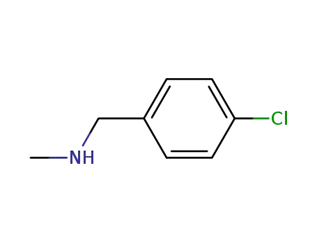 Molecular Structure of 104-11-0 ((4-CHLORO-BENZYL)-METHYL-AMINE)