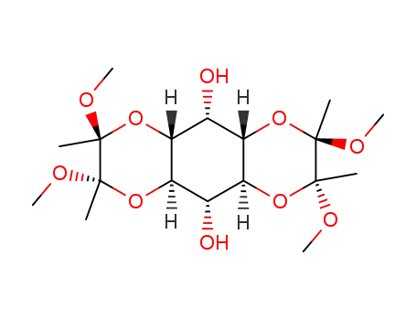 Molecular Structure of 176798-27-9 (1,6:3,4-BIS-O-(2,3-DIMETHOXYBUTANE-2,3-DIYL)-MYO-INOSITOL)