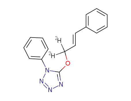 5-[3-Phenyl(1,1-(2)H2)prop-2-enyloxy]-1-phenyltetrazole