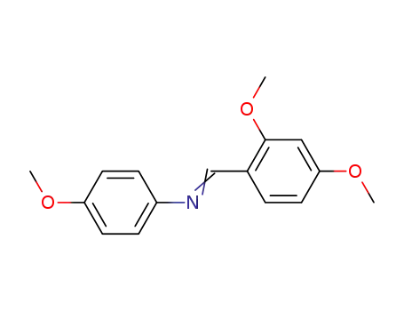 N-(2,4-dimethoxybenzylidene)-4-methoxyaniline