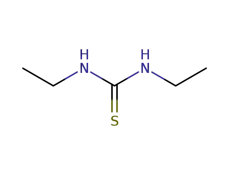 Molecular Structure of 105-55-5 (N,N'-Diethylthiourea)