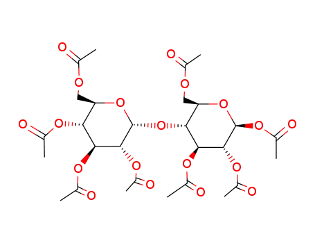2,3,4,6-tetra-O-acetyl-α-D-glucopyranosyl-(1->4)-2,3,6-tri-O-acetyl-β-D-glucopyranosyl acetate