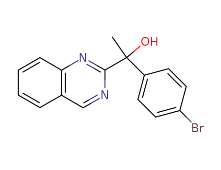2-(α-methyl-α-hydroxy-p-bromobenzyl)quinazoline