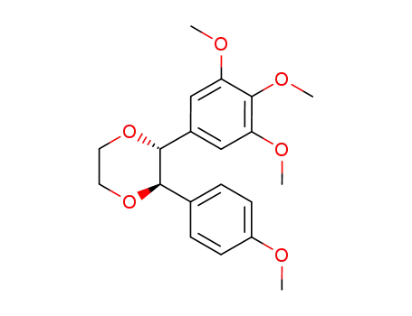 (2R,3R)-2-(4-Methoxy-phenyl)-3-(3,4,5-trimethoxy-phenyl)-[1,4]dioxane