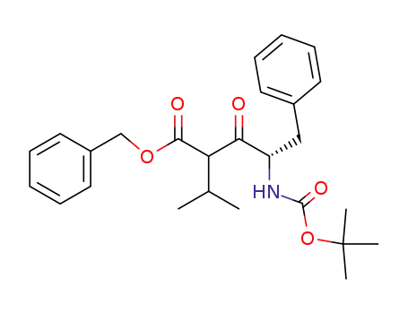 (S)-4-tert-Butoxycarbonylamino-2-isopropyl-3-oxo-5-phenyl-pentanoic acid benzyl ester