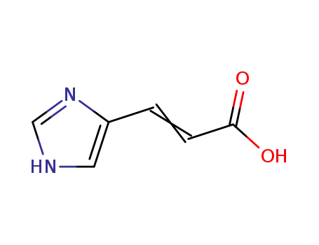 Molecular Structure of 104-98-3 (Urocanic acid)