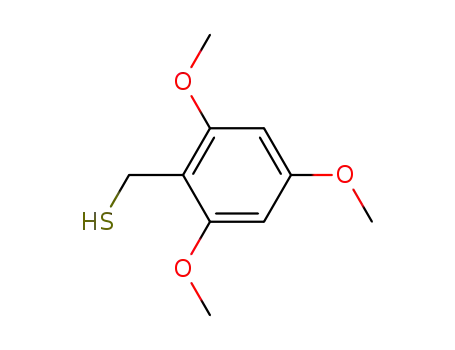 Molecular Structure of 212555-23-2 ((2,4,6-Trimethoxyphenyl)methanethiol)