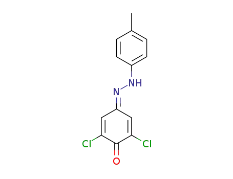 2,6-dichloro-4-(p-tolyl-hydrazono)-cyclohexa-2,5-dienone