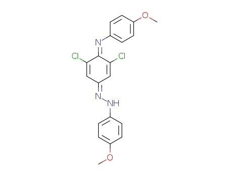 2,6-Dichloro-N-(4-methoxyphenyl)-N'-(4-methoxyphenylamino)quinonediimine
