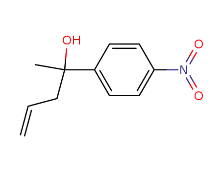 1-p-nitrophenyl-1-methylbut-3-en-1-ol
