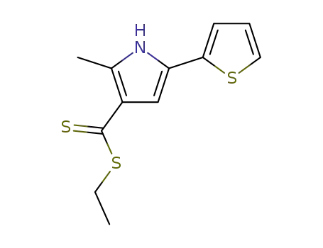 ethyl 2-methyl-5-(2-thienyl)pyrrole-3-carbodithioate