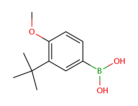 3-(t-butyl)-4-methoxyphenyl boronic acid