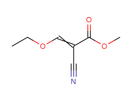 2-Cyano-3-ethoxy-2-propenoic acid methyl ester