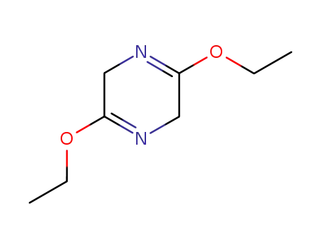 Molecular Structure of 38629-19-5 (Pyrazine, 2,5-diethoxy-3,6-dihydro-)