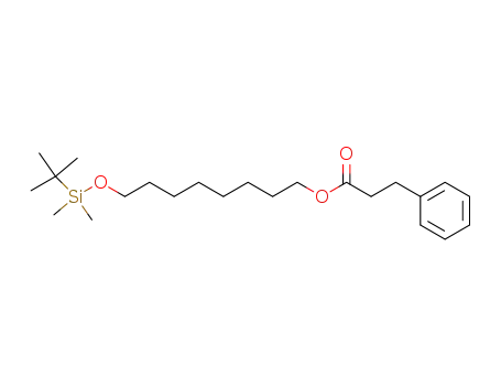 8-(tert-butyldimethylsilyloxy)octyl 3-phenylpropanoate
