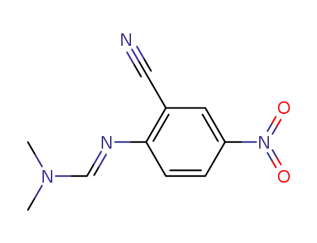 (E)-N'-(2-cyano-4-nitrophenyl)-N,N'-dimethylformimidamide