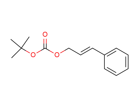 Molecular Structure of 95932-32-4 (Carbonic acid, 1,1-dimethylethyl 3-phenyl-2-propenyl ester, (E)-)