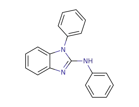 Molecular Structure of 31413-80-6 (1H-Benzimidazol-2-amine, N,1-diphenyl-)